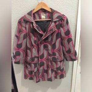 ❤️Anthropologie vintage Elevenses pea coat- size 0.❤️- (#49)